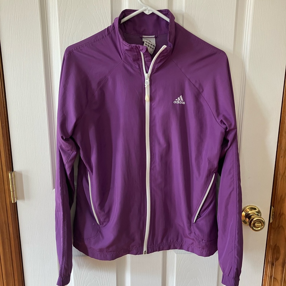 Adidas girls windbreaker